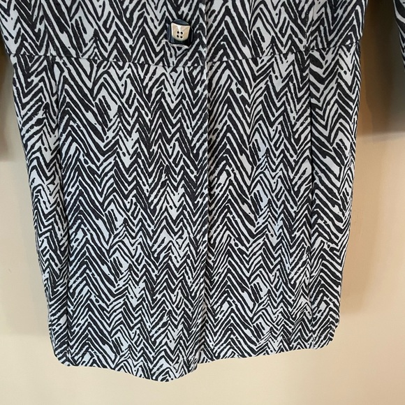 Cabi Short Sleeve Blazer Jacket Blouse Size Medium - Picture 7 of 11